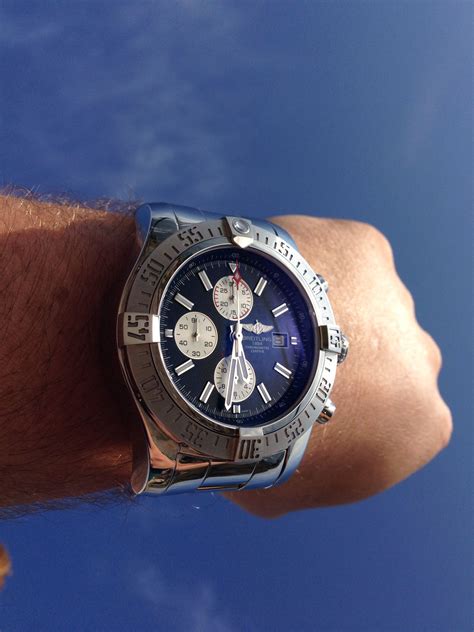 breitling avenger ii wrist shot|breitling avenger ii review.